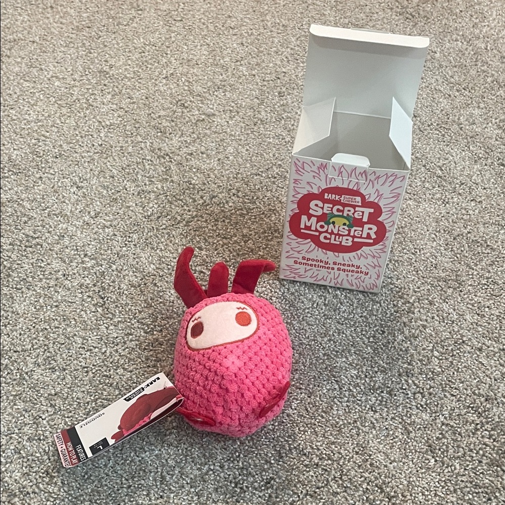 Secret Monster Club BarkBox Dog Toy!